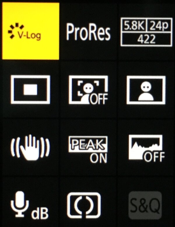 S5iiX - Quick menu - C3 ProRes video mode.jpg